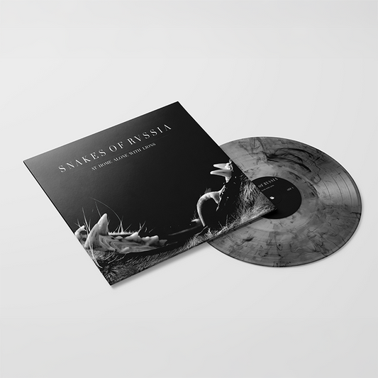 At Home Alone With Lions 12" smoke colored vinyl